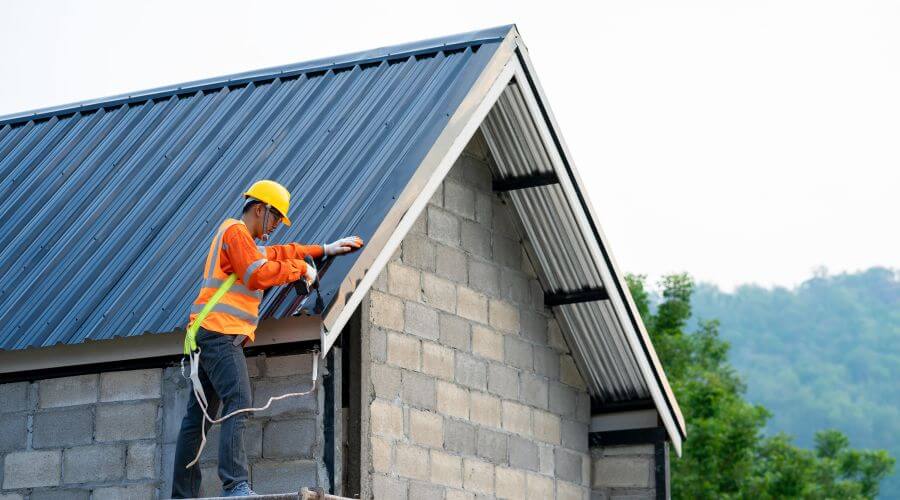Professional metal roof installation in Derby, KS